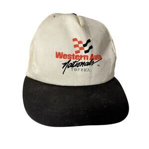Western Auto Nationals Topeka Racing Snapback Cap Hat NHRA Morris Design USA